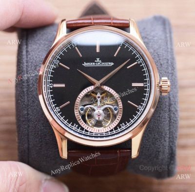 Best Replica Jaeger-LeCoultre Master Tourbillon Watches Rose Gold